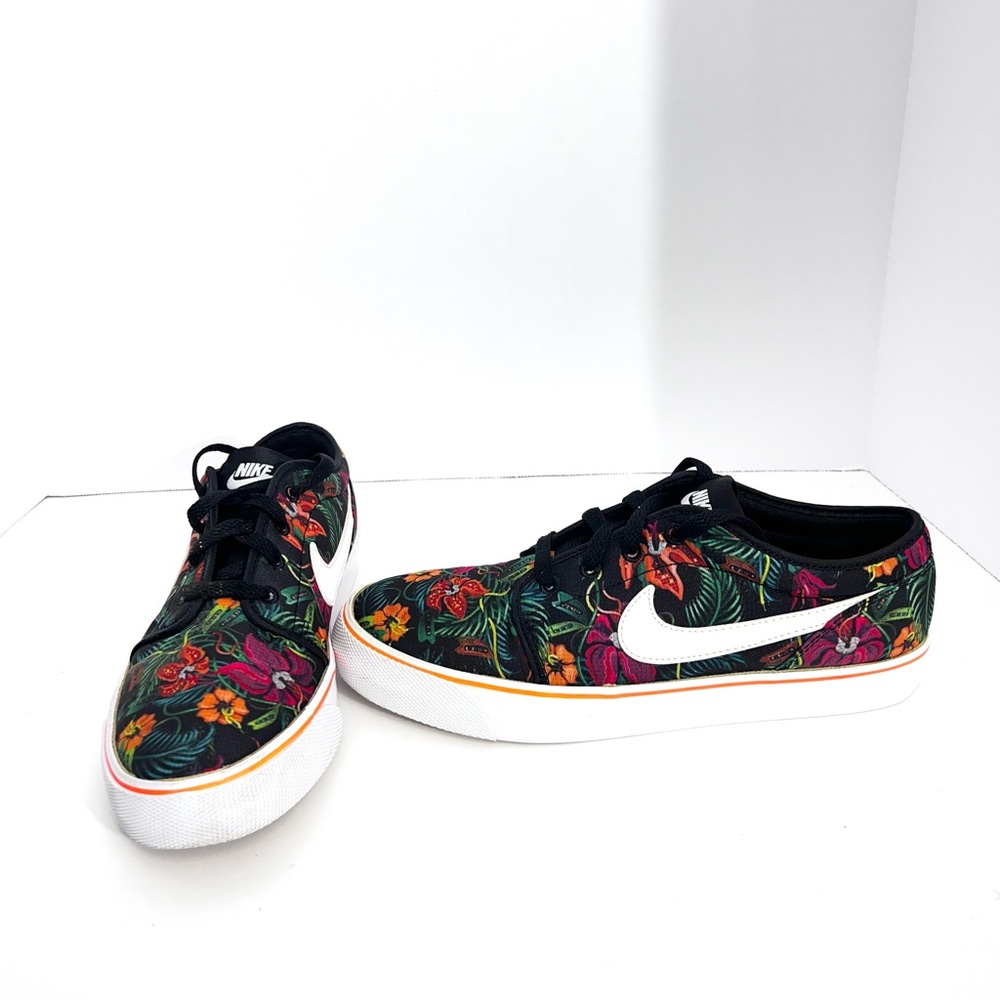 Nike Toki Low Mens Size 8 Print Floral Tropical Print